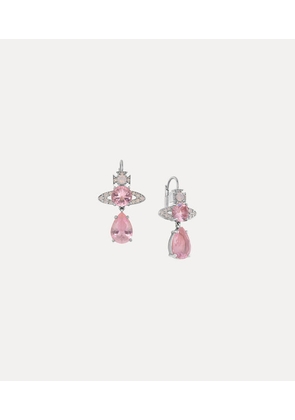 Vivienne Westwood Ismene Drop Earrings Platinum-milky-pink-pink-cz Platinum-milky-pink-pink-cz Women