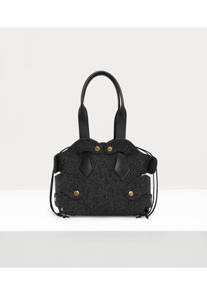 Vivienne Westwood Wilma Small Tote Felt Grey