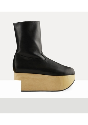 Vivienne Westwood Rocking Horse Boot Leather Black 8-41 Unisex