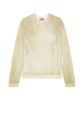 Diesel Skuat Sweater in Beige - Beige. Size M (also in ).