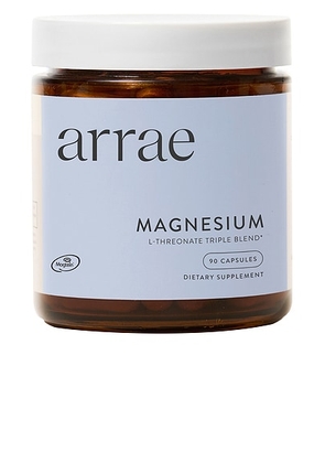 Arrae Magnesium Bioavailable L-Threonate Triple Blend in N/A - Beauty: NA. Size all.