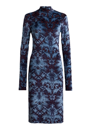 Etro Printed Crepe Midi Dress - Moda Operandi