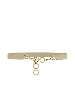 Burberry Ring Belt in Hunter - Tan. Size M (also in ).