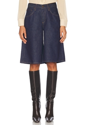 AGOLDE Baggy V Short in Pure - Blue. Size 28 (also in ).