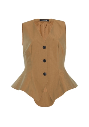 Ashlyn William Cotton Vest - Moda Operandi