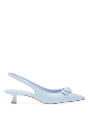 Stuart Weitzman Rosie 35 Leather Slingbacks