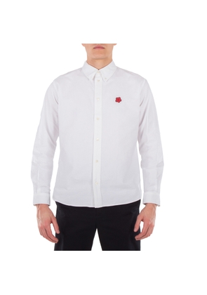 Kenzo Embroidered Logo Long Sleeve Shirt, Brand