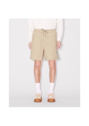 Kenzo Elasticated Drawstring Cotton Shorts