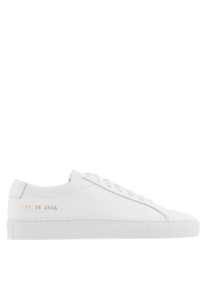 Common Projects Ladies White Original Achilles Low-Top Sneakers