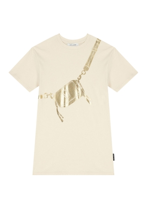 Little Marc Jacobs Bag Print Cotton Dress