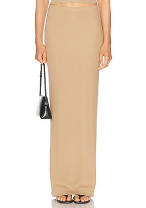 Eterne Emma Skirt in Taupe - Taupe. Size XS (also in ).