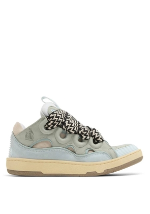 Lanvin Pale Blue Curb Sneakers