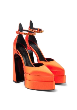 Versace Aevitas Pointy Platform Pumps