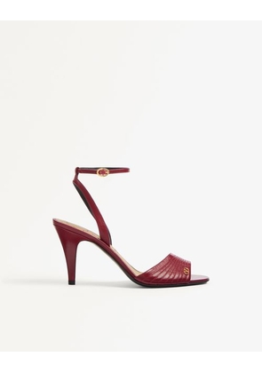 Valentino Garavani Ladycrush Kidskin Sandal 85Mm Woman CLASSIC RED 35