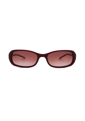 Chimi Code Sunglasses in Burgundy - Red. Size all.