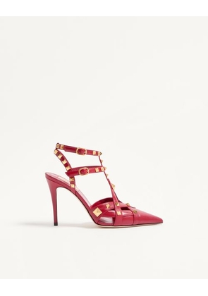 Valentino Garavani Studdy Kidskin Pumps 100mm Woman RED 35