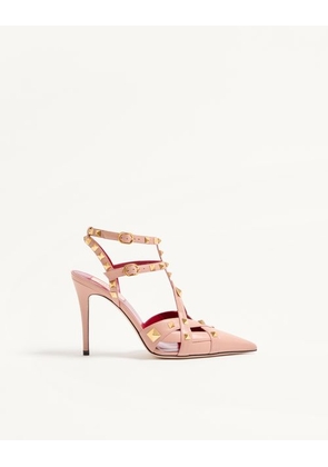 Valentino Garavani Studdy Kidskin Pumps 100mm Woman PINK 35