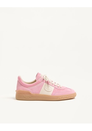Valentino Garavani Upvillage Crosta Sneaker Woman CANDY ROSE/GLACE 35