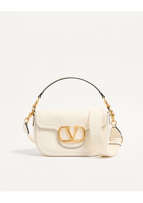 Valentino Garavani Valentino Garavani Alltime Grainy Calfskin Shoulder Bag Woman IVORY UNI