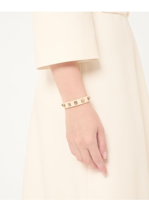Valentino Garavani Rockstud Bracelet Woman LIGHT IVORY UNI