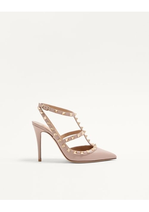 Valentino Garavani Rockstud Caged Pump 100Mm Woman POUDRE 34