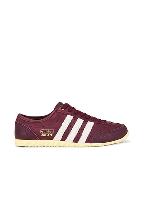 Adidas Originals Japan Decon Sneaker in Shadow Red  Cream White  & Orange Tint - Wine. Size 10 (also in ).