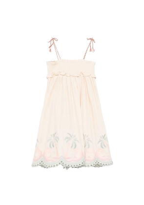 Zimmermann Kids Embroidery Cotton Dress