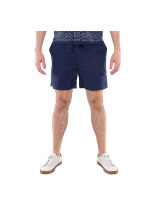 Coach Drawstring Jacquard Woven Shorts