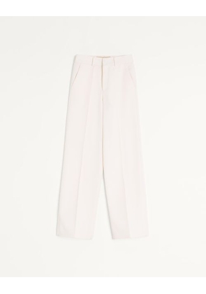 Valentino Valentino Wool Grisaille Trousers Man LATTE 50