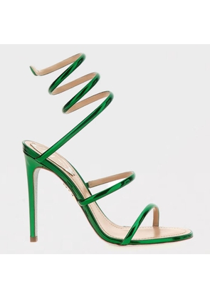 Rene Caovilla Cleo 80 Leather Sandals