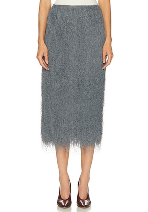 Dries Van Noten Sokna Skirt in Dark Grey - Grey. Size 38 (also in 36, 40).