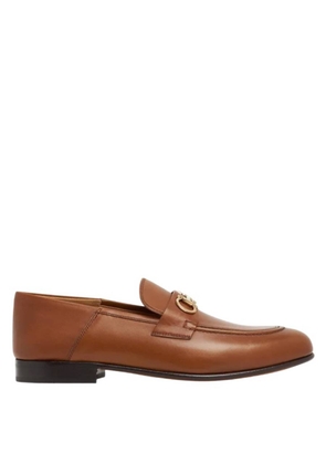 Ferragamo Gancini Ornament Mule Loafers