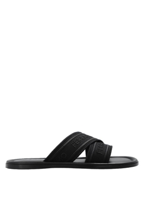Ferragamo Ladies Laurene Logo Slides