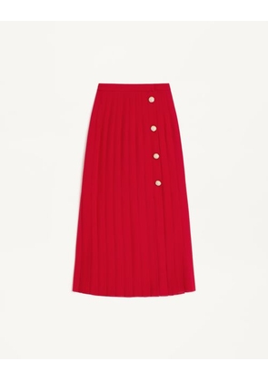 Valentino Georgette Midi Skirt Woman PARIS 36