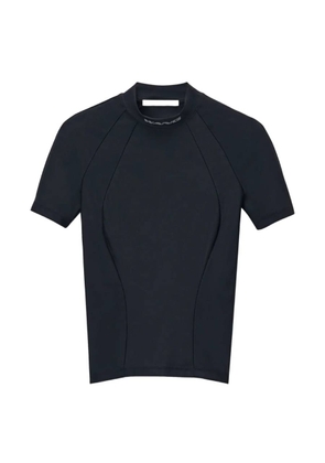 T by Alexander Wang Mock Neck Logo Top