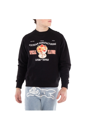 Icecream Black Special Flavor Cotton Sweatshirt