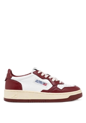 Autry Bicolor Medalist Leather Low Sneakers