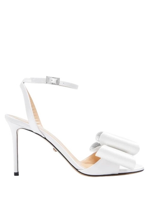 Mach & Mach Le Cadeau Satin Sandals