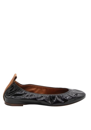 Lanvin Patent Leather Ballerina Flats