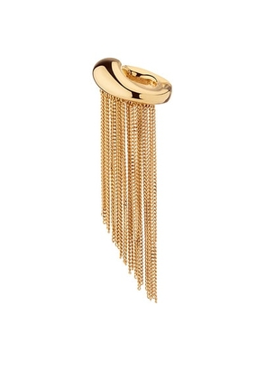 Demarson Issa Single Ear Cuff in Gold - Metallic Gold. Size all.