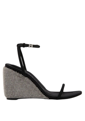Alexander Wang Dahlia Crystal Wedge Sandals