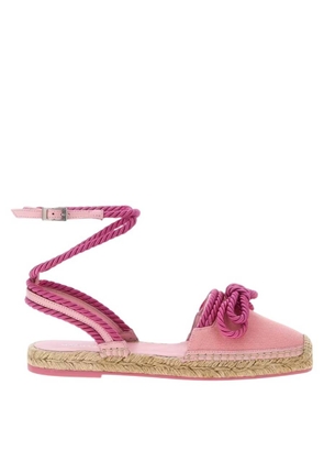 Mach & Mach Double Bow Riviera Espadrilles