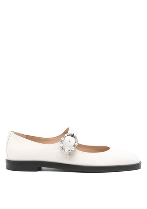 Stuart Weitzman Loralei Crystals Mary Jane Shoes