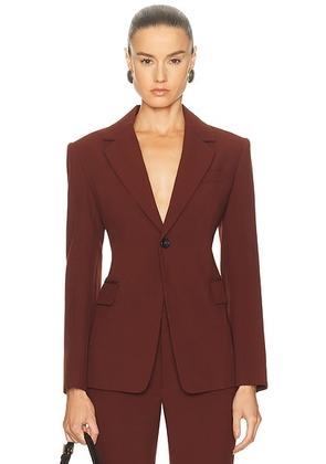 A.L.C. Elza Jacket in Rust - Rust. Size 0 (also in 4, 8).