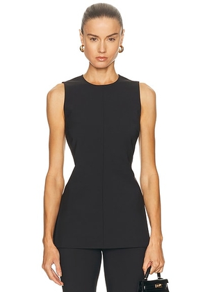 EAVES Guro Tech Suiting Top in Black - Black. Size L (also in M, S, XL, XS, XXS).