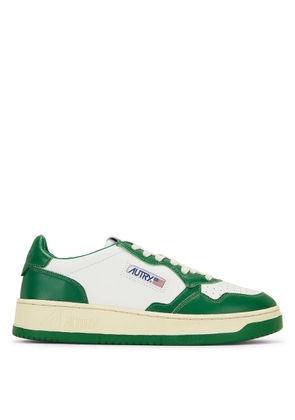 Autry Bicolor Medalist Low Leather Sneakers