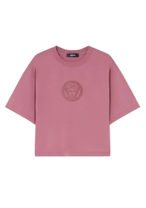 Versace Medusa Cotton Crop T-Shirt