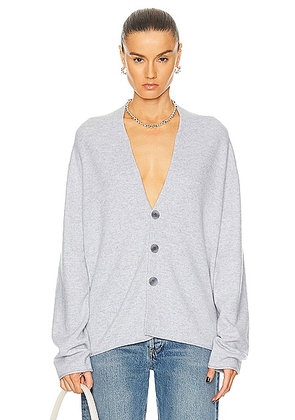 Guest In Residence Everywear Cardigan in Stone - Grey. Size M (also in XS).