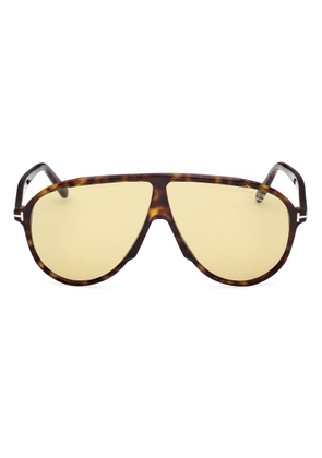 Tom Ford Vladimir Photochromatic Brown Pilot Mens Sunglasses FT1211 52E 65