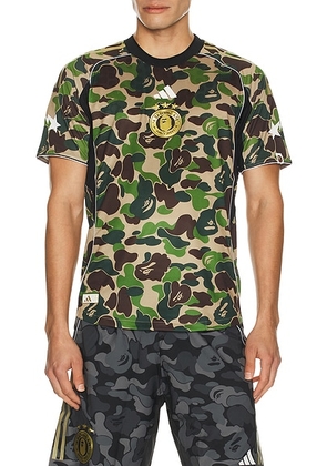 Adidas Originals x Bape Jersey in Green - Green. Size L (also in ).